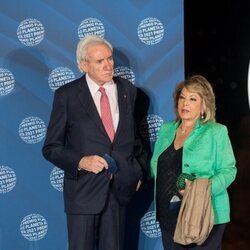 Luis del Olmo y Mercedes González en el Premio Planeta 2021