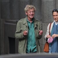 Ernesto de Hannover y Claudia Stilianopoulos durante su paseo por Madrid