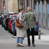 Ernesto de Hannover y Claudia Stilianopoulos durante un paseo romántico en Madrid