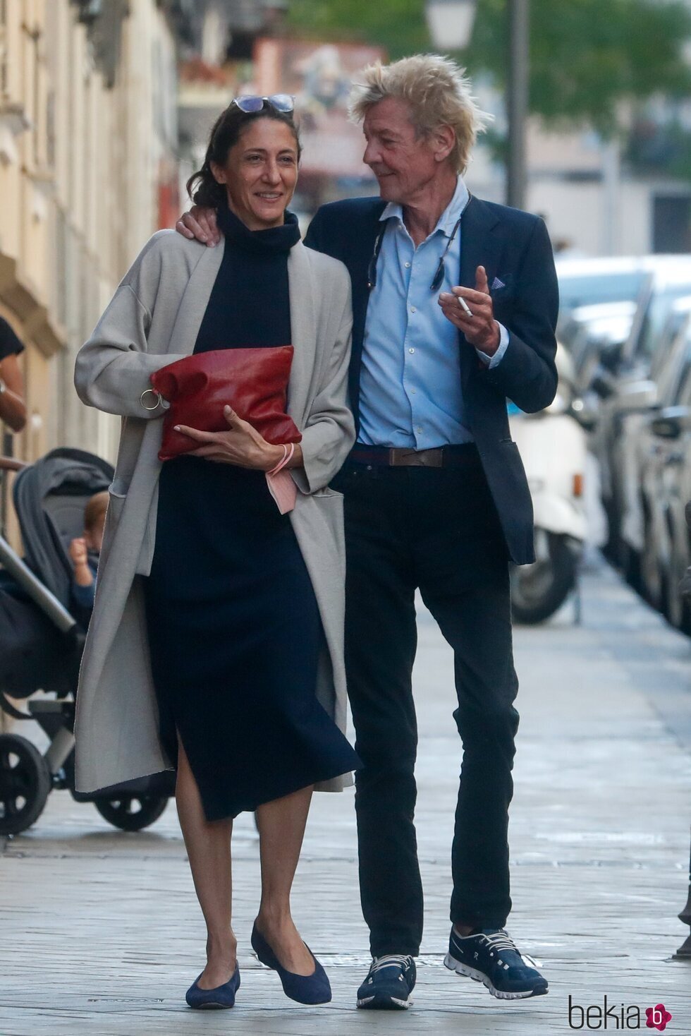 Ernesto de Hannover y Claudia Stilianopoulos, muy cómplices en Madrid