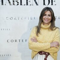 Nuria Roca en la presentación de la colección 'Que hablen de ti' de Cortefiel