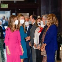 La Princesa Leonor y la Infanta Sofía en el Concierto Premios Princesa de Asturias 2021