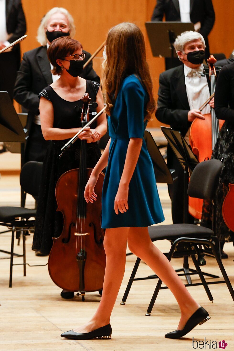 La Infanta Sofía durante el Concierto Premios Princesa de Asturias 2021