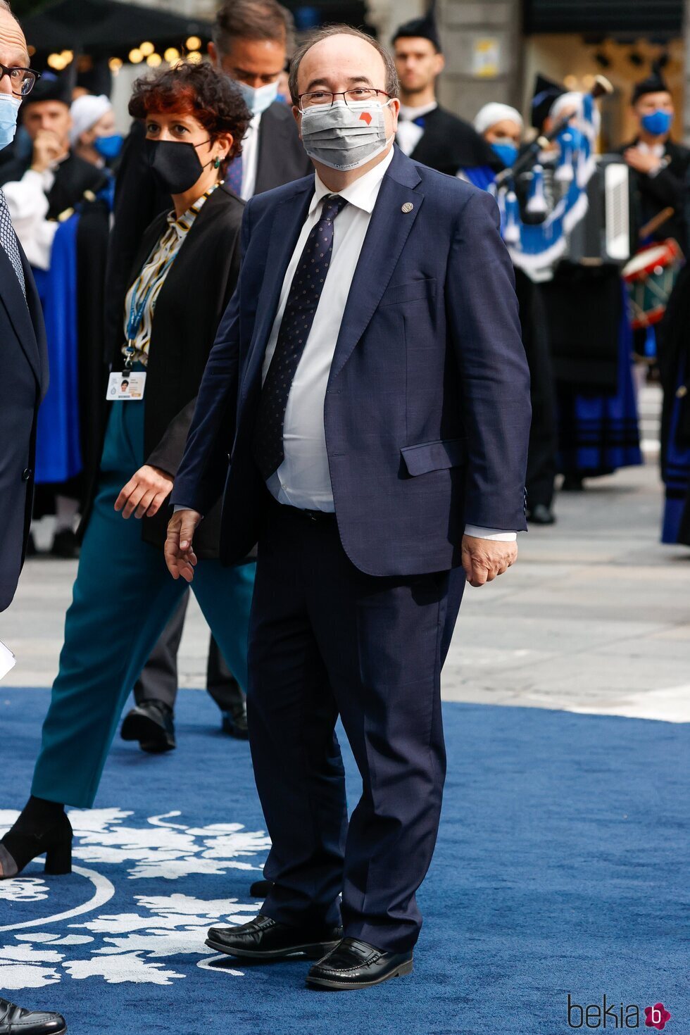 Miquel Iceta en los Premios Princesa de Asturias 2021