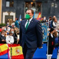 Adrián Barbón en los Premios Princesa de Asturias 2021