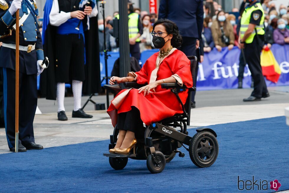 Teresa Perales en los Premios Princesa de Asturias 2021