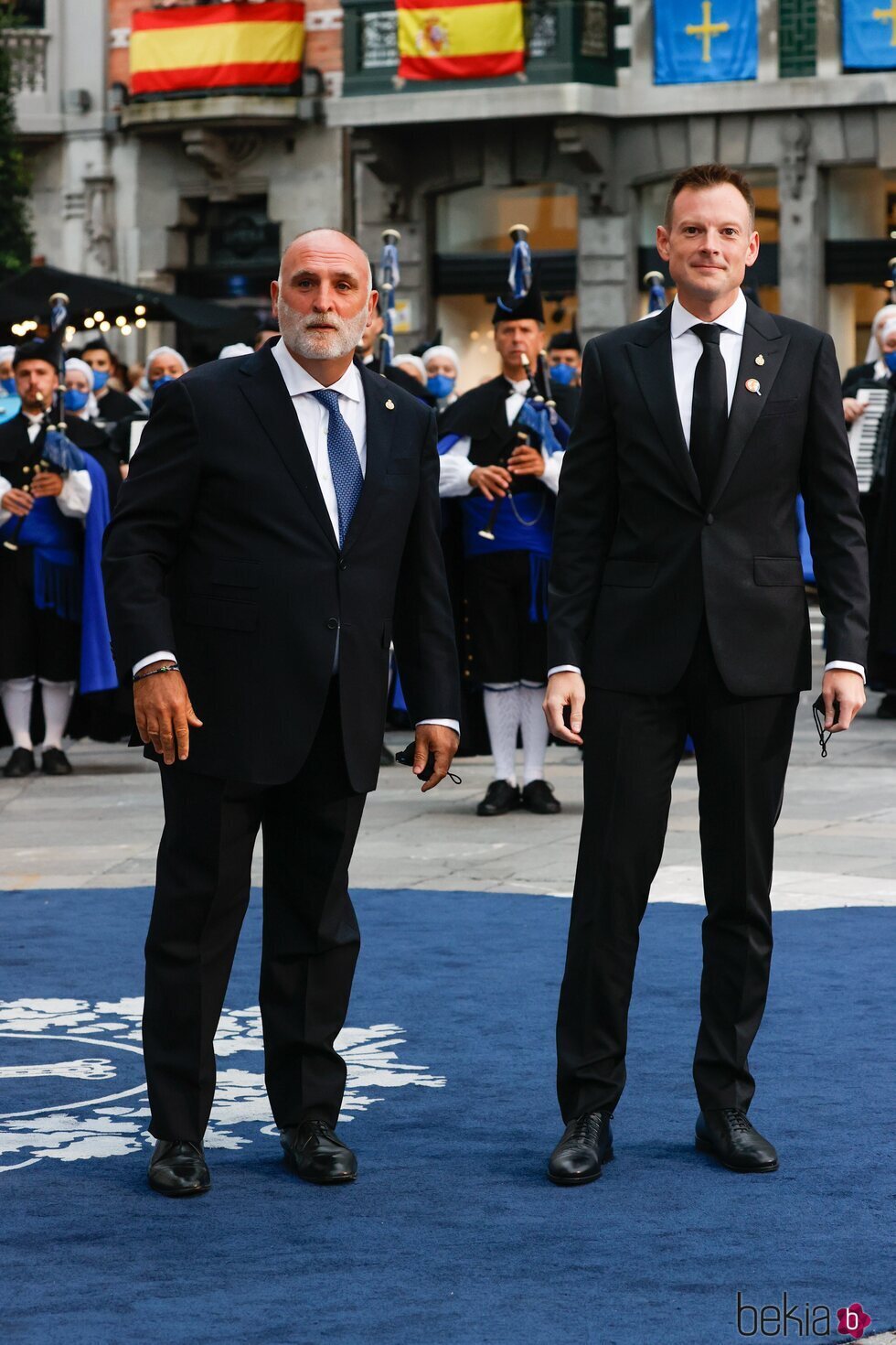 José Andrés y Nate Mook en los Premios Princesa de Asturias 2021