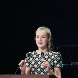 La Princesa Leonor ofrece un discurso en los Premios Princesa de Asturias 2021