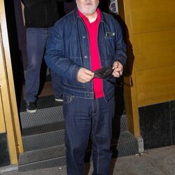 Pedro Almodóvar acudiendo a un concierto de Kiki Morente en Madrid