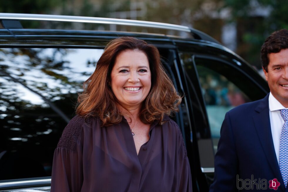 Alexia de Grecia en la boda de Felipe de Grecia y Nina Flohr