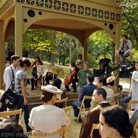 Rodaje en Madrid de 'El tiempo entre costuras'