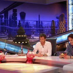 Martín Rivas mientras es entrevistado en 'El Hormiguero'