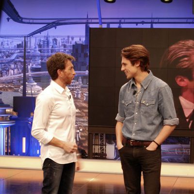 El actor Martín Rivas se divierte en 'El Hormiguero'