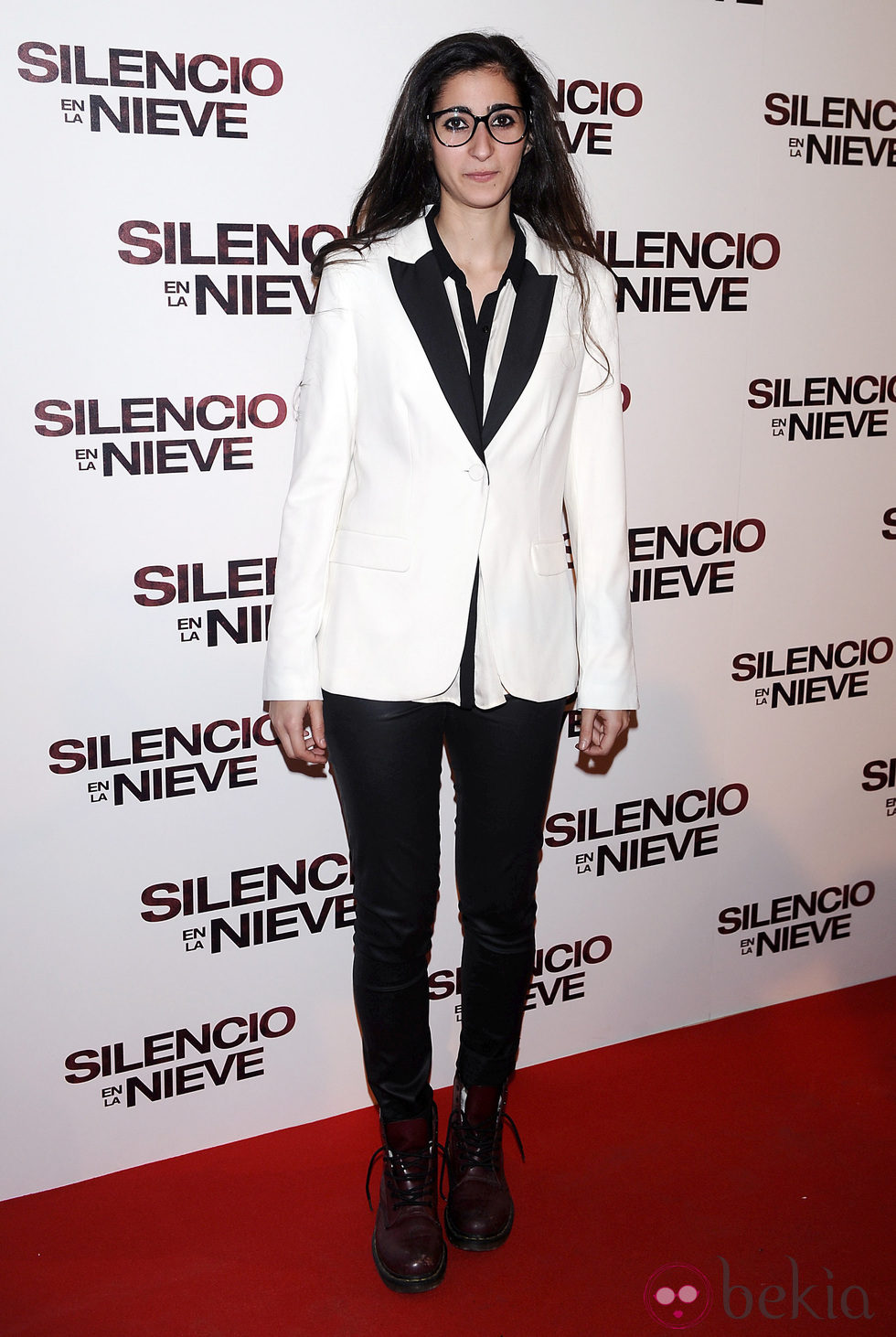 Alba Flores en el estreno de 'Silencio en la nieve' en Madrid