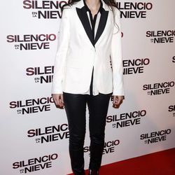 Alba Flores en el estreno de 'Silencio en la nieve' en Madrid