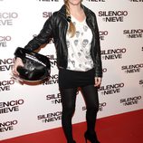 Paula Vázquez en el estreno de 'Silencio en la nieve' en Madrid