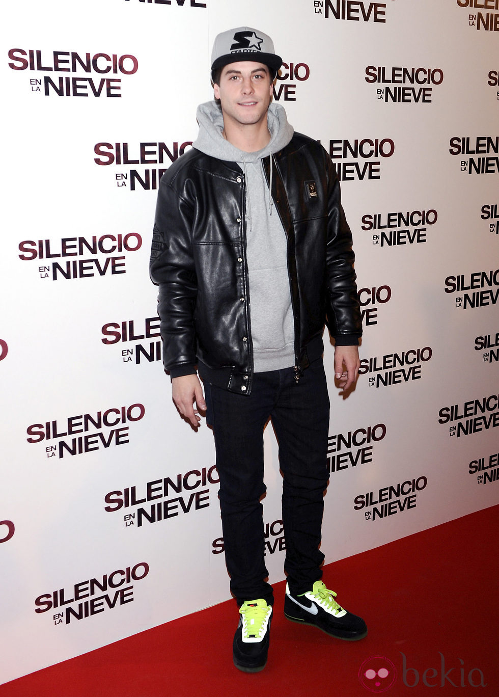 Luis Fernández en el estreno de 'Silencio en la nieve' en Madrid