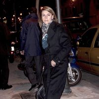 María Dolores de Cospedal en el funeral de Ramón Rato en Madrid