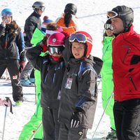 Froilán y Victoria Federica de Marichalar en Baqueira Beret