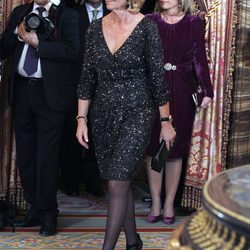 Esperanza Aguirre y Ana Botella en la cena de gala al presidente de Perú