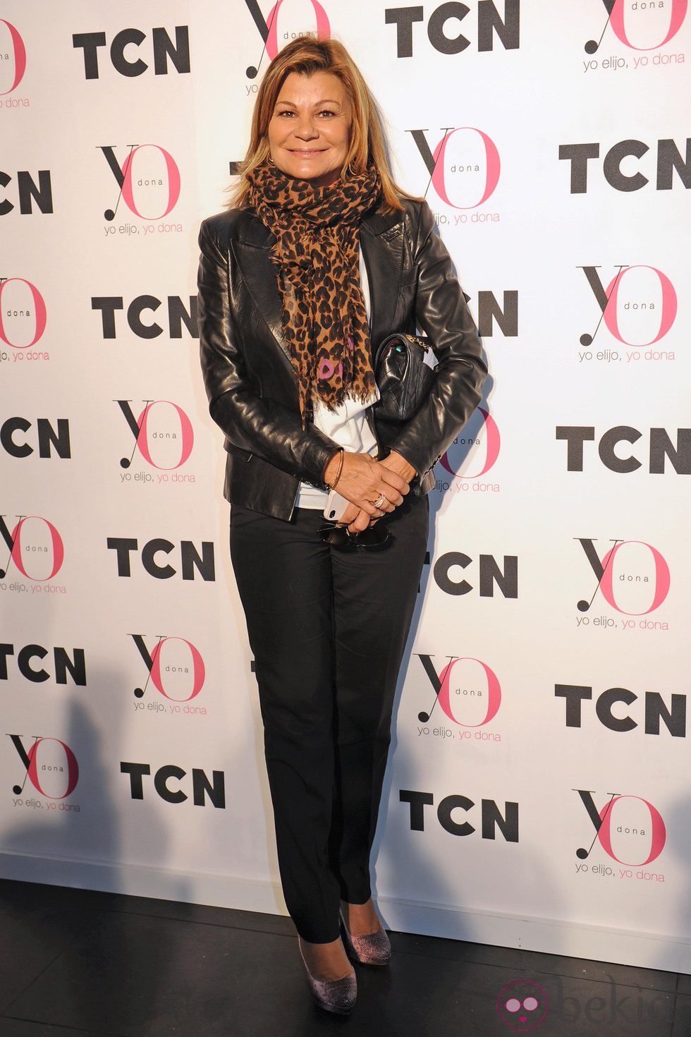 Cari Lapique en el desfile de TCN en la 080 Barcelona Fashion