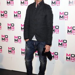 Guti en la inauguración de Moma en Madrid