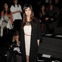 Clara Lago en el desfile de Miguel Palacio en Fashion Week Madrid