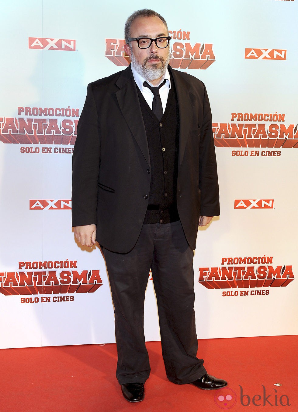 Álex de la Iglesia en el estreno de 'Promoción Fantasma'