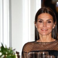 La Reina Letizia, muy sonriente en la entrega del Premio Francisco Cerecedo a Anne Applebaum