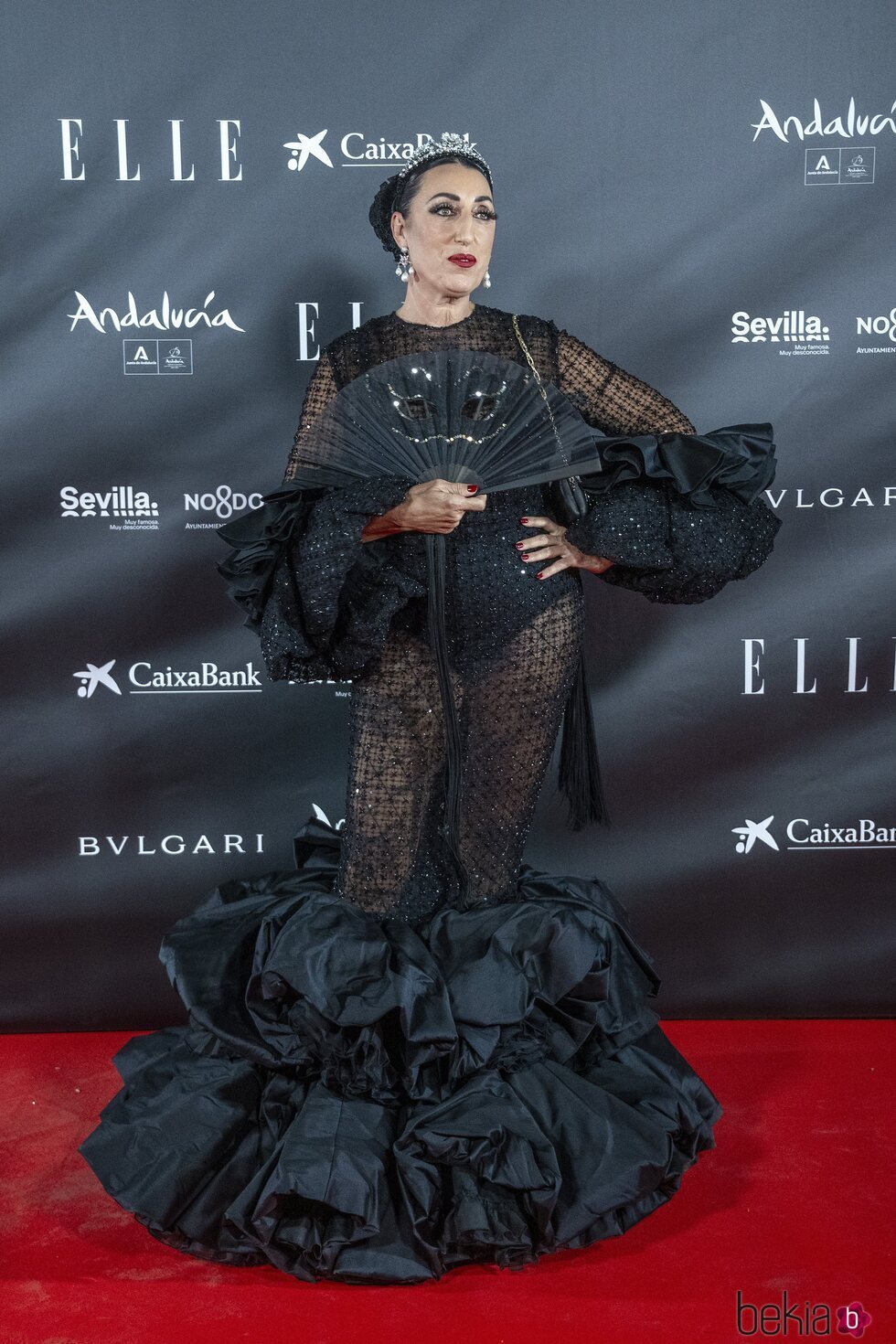 Rossy de Palma en los Premios Elle Style 2021 en Sevilla