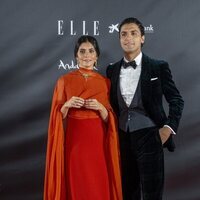 María García de Jaime y Tomás Páramo en los Premios Elle Style 2021 en Sevilla