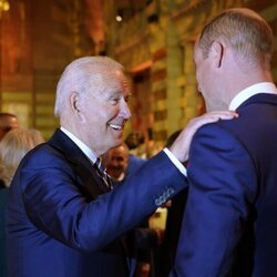 El Príncipe Guillermo y Joe Biden, muy cómplices en la COP26