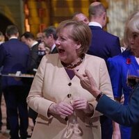 Camilla Parker y Angela Merkel en la COP26