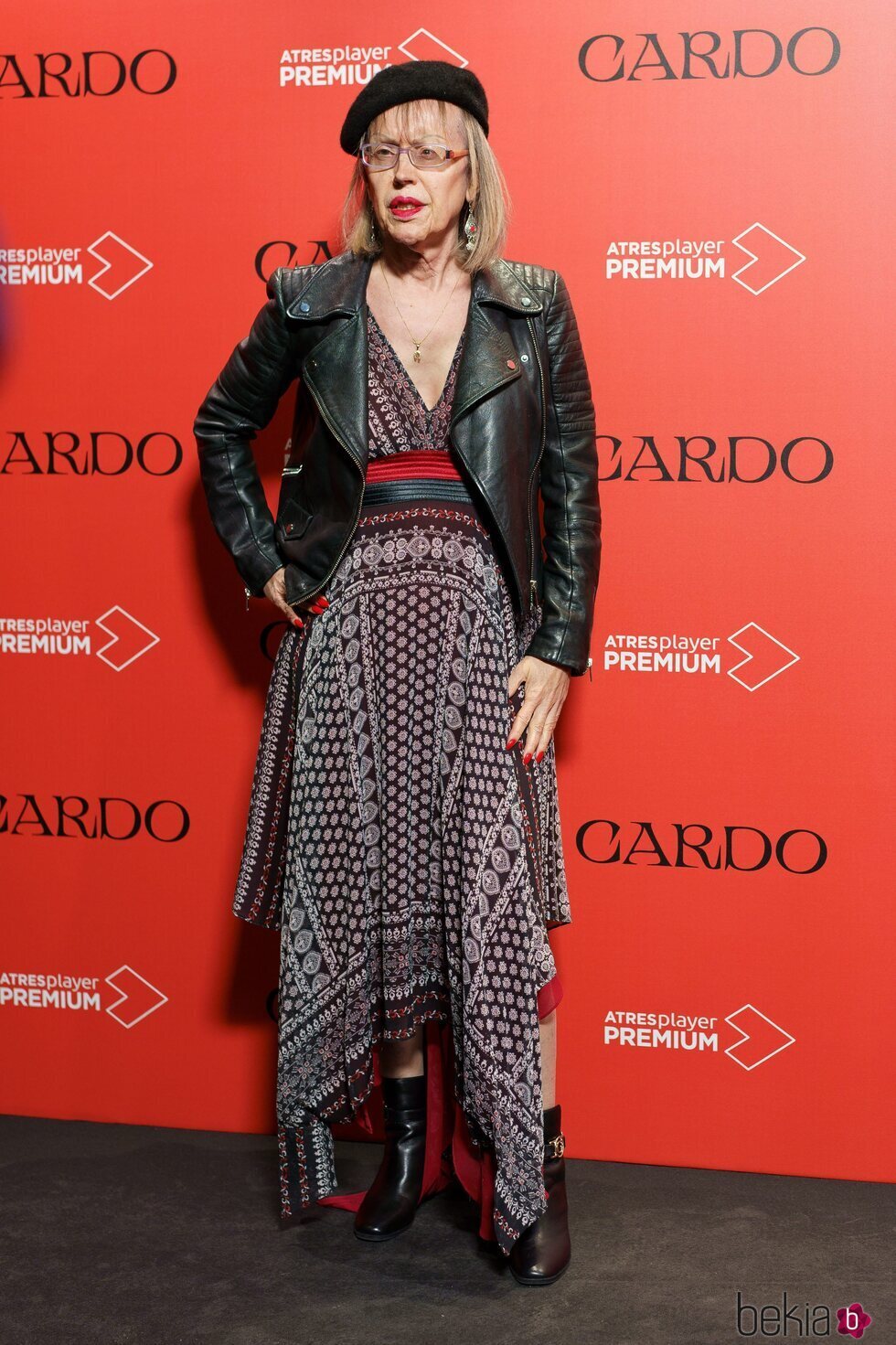 Juani Ruiz en la premiere de 'Cardo'