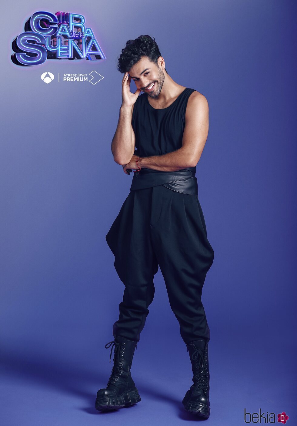 Agoney en la foto promocional de 'TCMS 9'