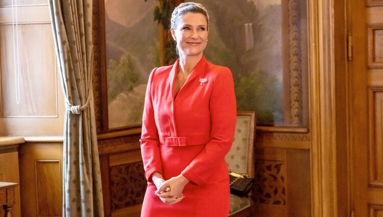 Marta Luisa de Noruega en la Visita de Estado de los Reyes Guillermo Alejandro y Máxima de Holanda a Noruega