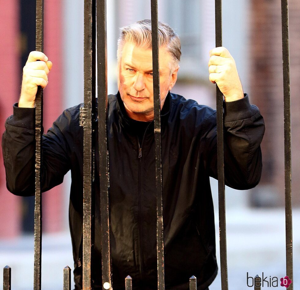 Alec Baldwin en una sesión de fotos en Nueva York