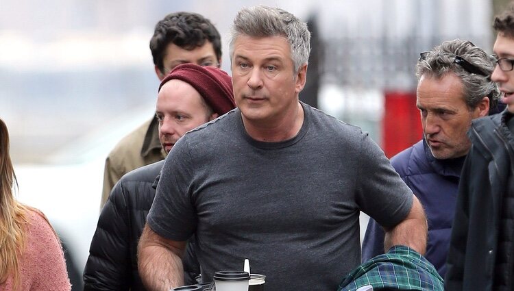 Alec Baldwin durante el rodaje de 'Siempre Alice'