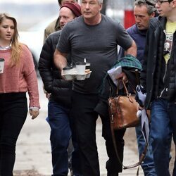 Alec Baldwin durante el rodaje de 'Siempre Alice'