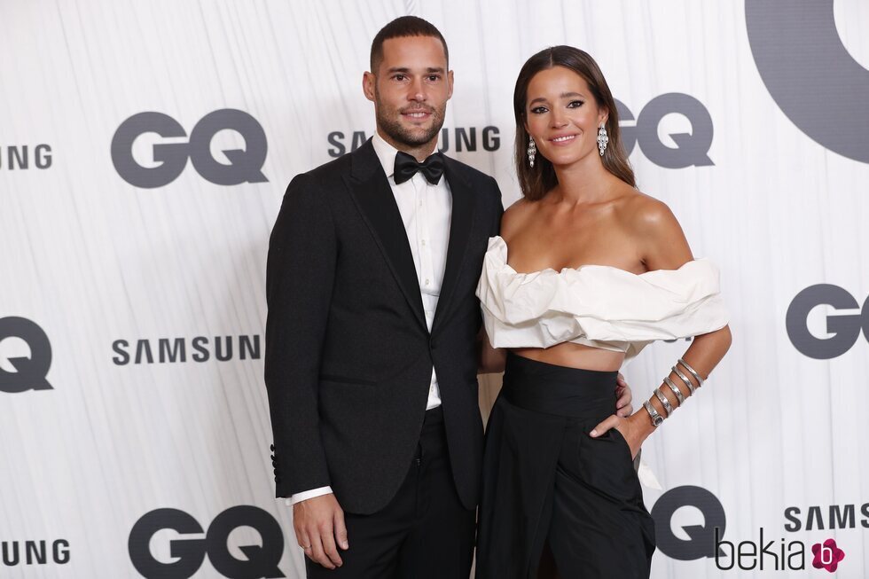 Mario Suárez y Malena Costa en los Premios GQ Hombre del Año 2021