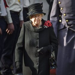 La Reina Isabel en la celebración del Día del Recuerdo