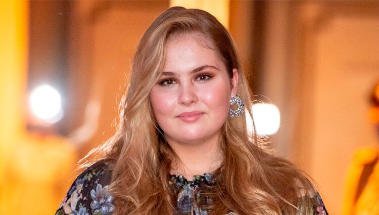 Amalia de Holanda en el concierto por el 50 cumpleaños de Máxima de Holanda