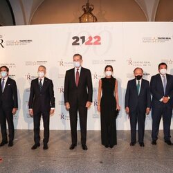 Los Reyes Felipe y Letizia presiden en el Teatro Real el estreno de la ópera 'Parténope'