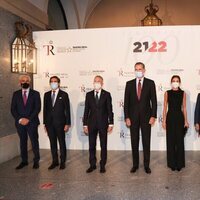 Los Reyes Felipe y Letizia presiden en el Teatro Real el estreno de la ópera 'Parténope'