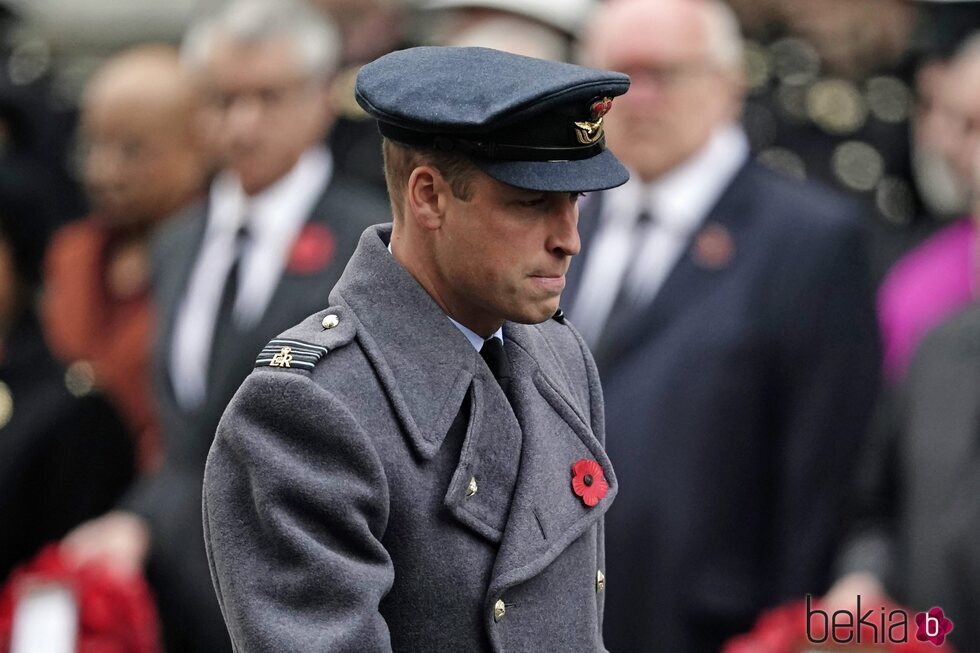 El Príncipe Guillermo en la celebración del Día del Armisticio 2021