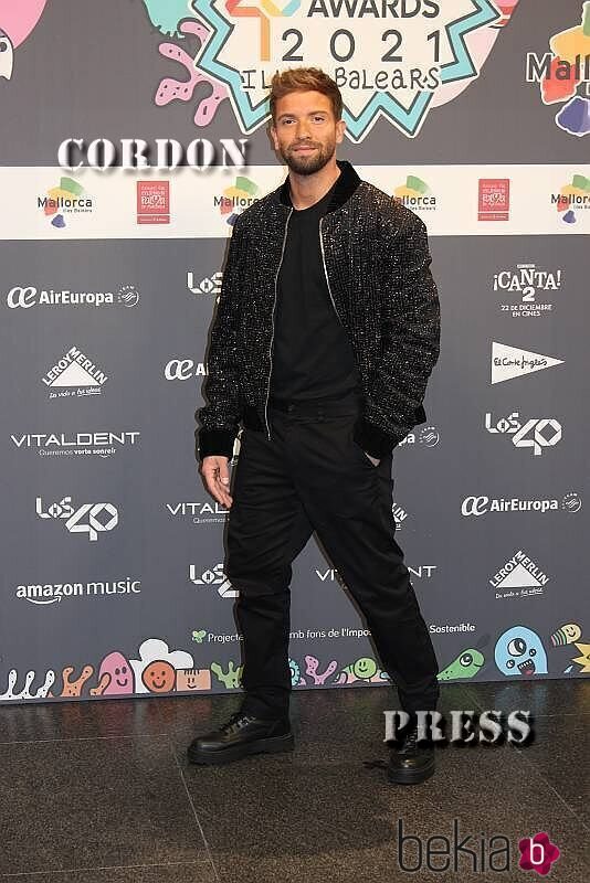 Pablo Alborán en Los 40 Music Awards 2021 Illes Balears