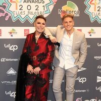 Maestro Joao y El Rubio en Los 40 Music Awards 2021 Illes Balears