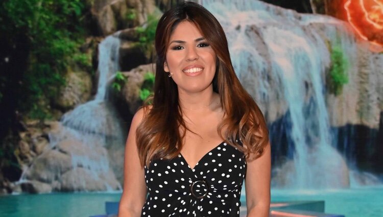 Isa Pantoja posando en 'Tierra de Nadie' durante 'Supervivientes 2019'