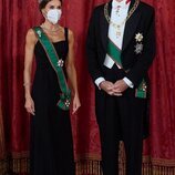 Los Reyes Felipe y Letizia en la cena de gala al Presidente de Italia y su hija por su Visita de Estado a España