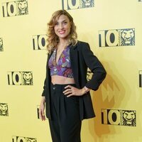 Cristina Llorente en el décimo aniversario del musical El Rey León